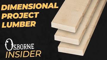 Dimensional Project Lumber from Osborne! | Osborne Insider