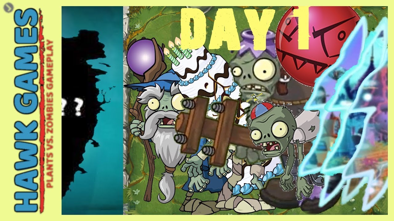 Plants vs Zombies 2 Custom Modern Day Day 1 (Player's Choice ...