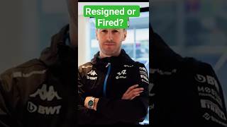 F1 Oliver resigned or? #f1 #alpine #gasly #alonso #f1news #f1latest #f1 #formula1 #schumacher