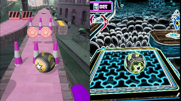 Going Balls vs Reverse Speed Run Mobile Gameplay Walkthrough iOS, Android Colour Ball  Run (Part 92)