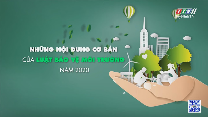 Khái niệm bảo vệ môi trường là gì năm 2024