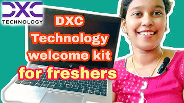 DXC Technology welcome kit for freshers || dxc technology