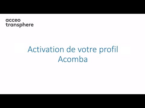 Comment activer l'envoi de factures avec ACCEO Transphere dans Acomba?