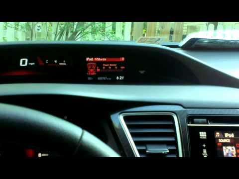 2014 Honda Civic Si Sedan Interior Youtube