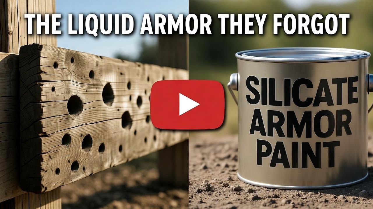 Добавка к краске времен Второй мировой войны, сделавшая древесину пуленепробиваемой