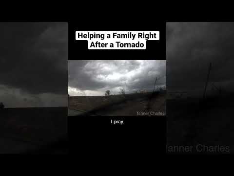 Video: Når en tornado beskadigede denne skærm, reddede redning gemt dagen