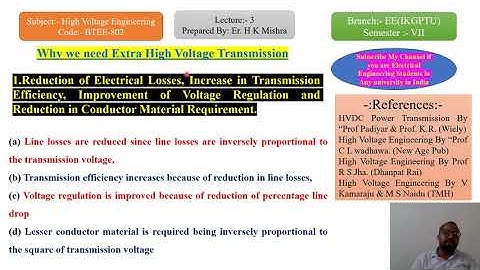 High Voltage Engineering (Introduction)