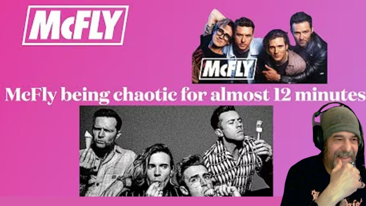 THIS WAS FUN! - Metal Dude - (REACTION) - McFly - Being chaotic for almost 12 minutes