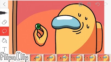 Among us: Squid Game Animation IV | Flipaclip Animation tutorial