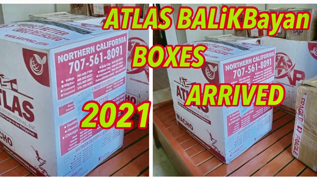 atlas travel box size