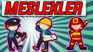 İngilizce Meslekler | Jobs For Kids | Let