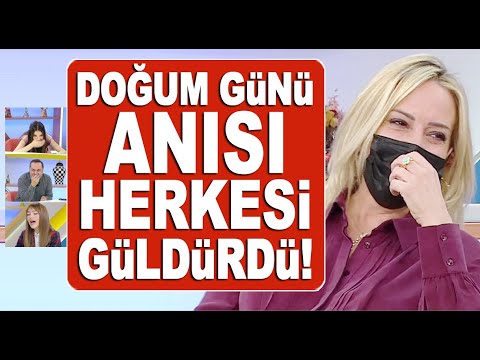 Saba Tümer unutamadığı komik doğum günü anısını anlattı! Acun Ilıcalı...