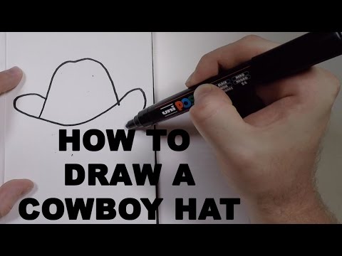 How to Draw a Cowboy Hat
