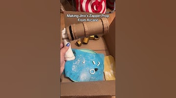 Jinx’s Zapper Prop From Arcane DIY #arcane #jinx #arcaneedit #cosplay