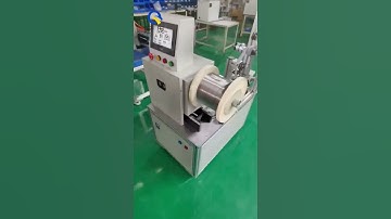 QIPANG Winding Machine Small Spool 200mm Reel High Precision Rewinding Machine Cable Servo Take-up