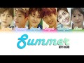 Boyfriend (보이프렌드) - Summer [Color Coded Lyrics Kan|Rom|Eng]