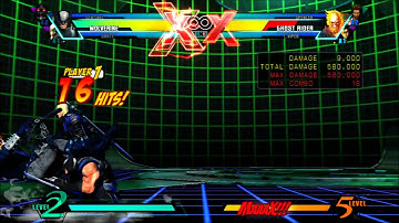 UMVC3 Wolverine Combo using Dante and Sentinel assist.