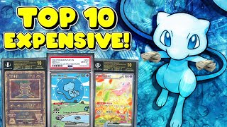 Download Lagu Top 10 MOST EXPENSIVE Mew Pokemon Cards Of 2025! MP3