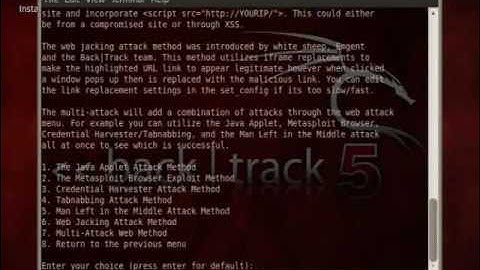 EyesOpen - Ettercap DNS spoofing + SET