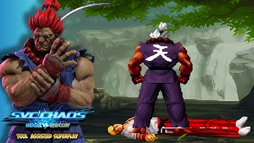 SHIN AKUMA IS BROKEN! The Ultimate Zone-Breaker in SVC CHAOS (TAS)