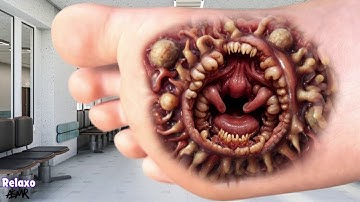 ASMR Worm Infestation Removal | Deep Healing Animated Visuals