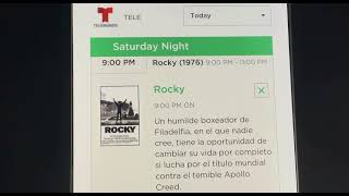 Rocky On Telemundo