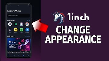 How to Change Appearance in 1inch Wallet 2024?