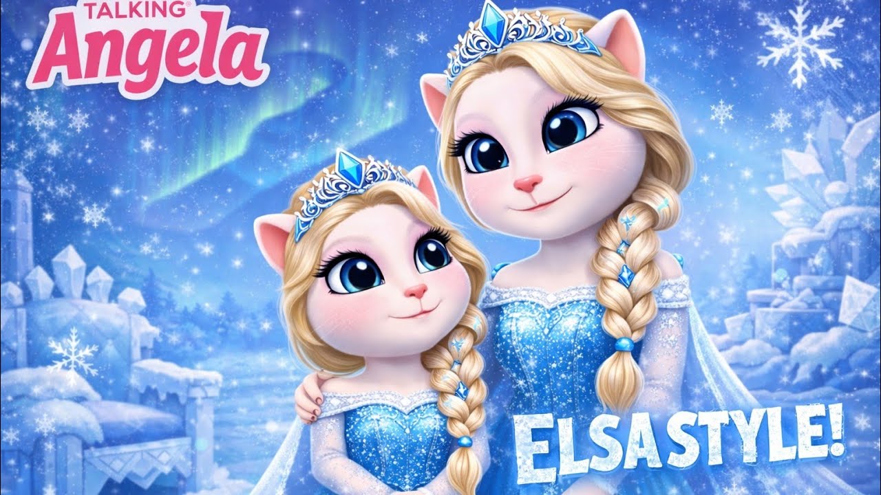 Frozen Princess Talking Angela Makeover