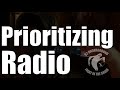 Prioritizing radio