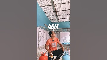 Bình foam nguội 18kg phun được bao nhiêu mét vuông | OBS FOAM #shorts