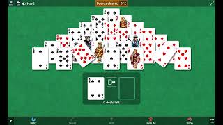 Star Club\Pyramid\Hard II - #4: Clear 2 boards in 1 deal