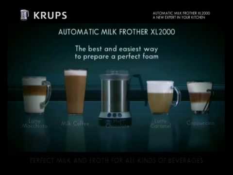 Mousseur à lait noir KRUPS XL100810 - Malongo