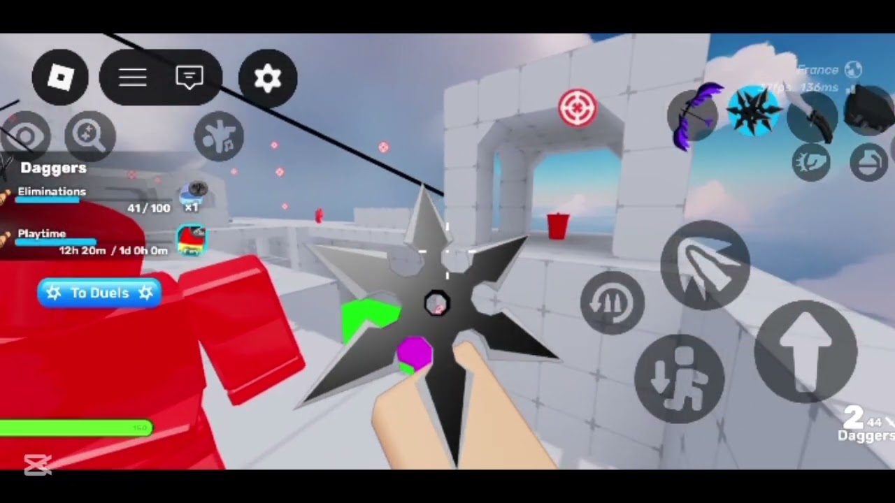 Žaidžiame RIVALS su 2099 robux!!!