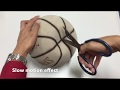 What is inside the basketball