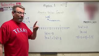 Algebra 1: Lesson 11 - The Concept of Absolute Value
