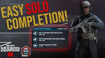 EASY Tier 5 Hands Off Mission Completion for Act 1 | Call of Duty MW3 Zombies