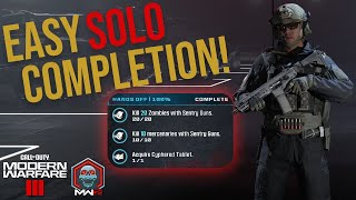 EASY Tier 5 Hands Off Mission Completion for Act 1 | Call of Duty MW3 Zombies