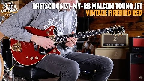 No Talking...Just Tones | Gretsch G6131-MY-RB Limited Edition Malcolm Young Jet