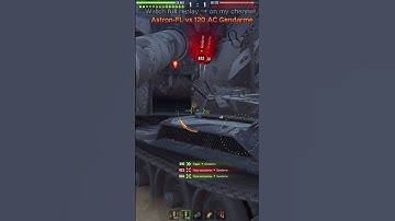 Astron-FL vs 120 AC Gendarme | Mir Tankov | World of Tanks #wot #shorts