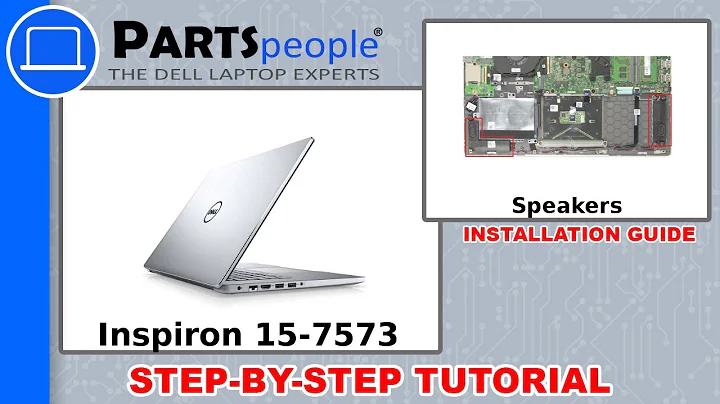Dell Inspiron 15-7573 (P70F001) Speakers How-To Video Tutorial