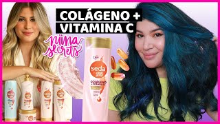 🍊 Novo SEDA BY NIINA SECRETS COLÁGENO + VITAMINA C [Luminosidade para os fios]