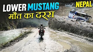 Lower Mustang Ride is Not Easy | India To Nepal | Pokhara To Muktinath Ride | Part 1