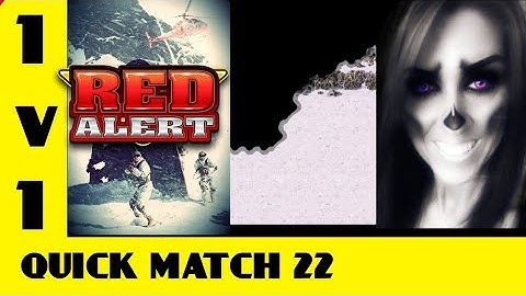 1 on 1 Command and Conquer Red Alert Remastered QUICK MATCH (22) This really happened, LOL!!!