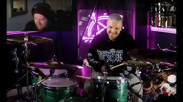 Craig Reynolds [Stray From The Path] - GUILLOTINE - Drum Playthrough [REACTION]