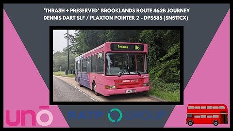 *THRASH + Preserved* Route 462B Journey | Dennis Dart SLF/  Plaxton Pointer 2 | DPS585 (SN51TCX)