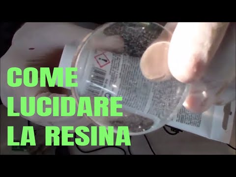 How to polish resin with abrasive paste 
