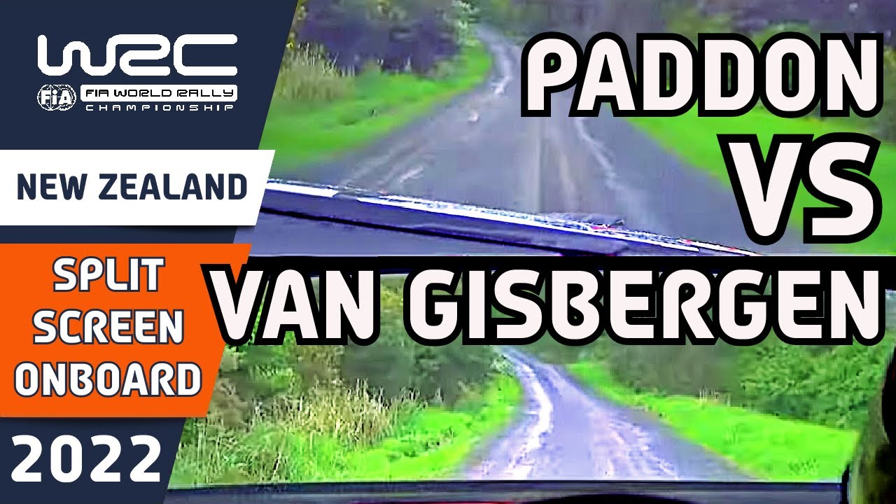 NEW ZEALAND DRIVER BATTLE - Paddon Vs van Gisbergen | WRC Repco Rally New Zealand 2022