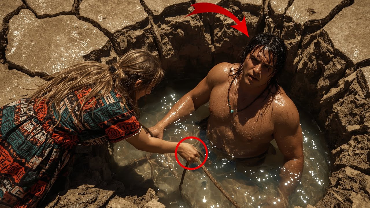 Una huérfana ayudó a un navajo atrapado — cinco días después, toda la tribu vino por ella.