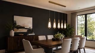 Diamond Frame Linear Pendant Light That Looks Like Fine Jewelry screenshot 5