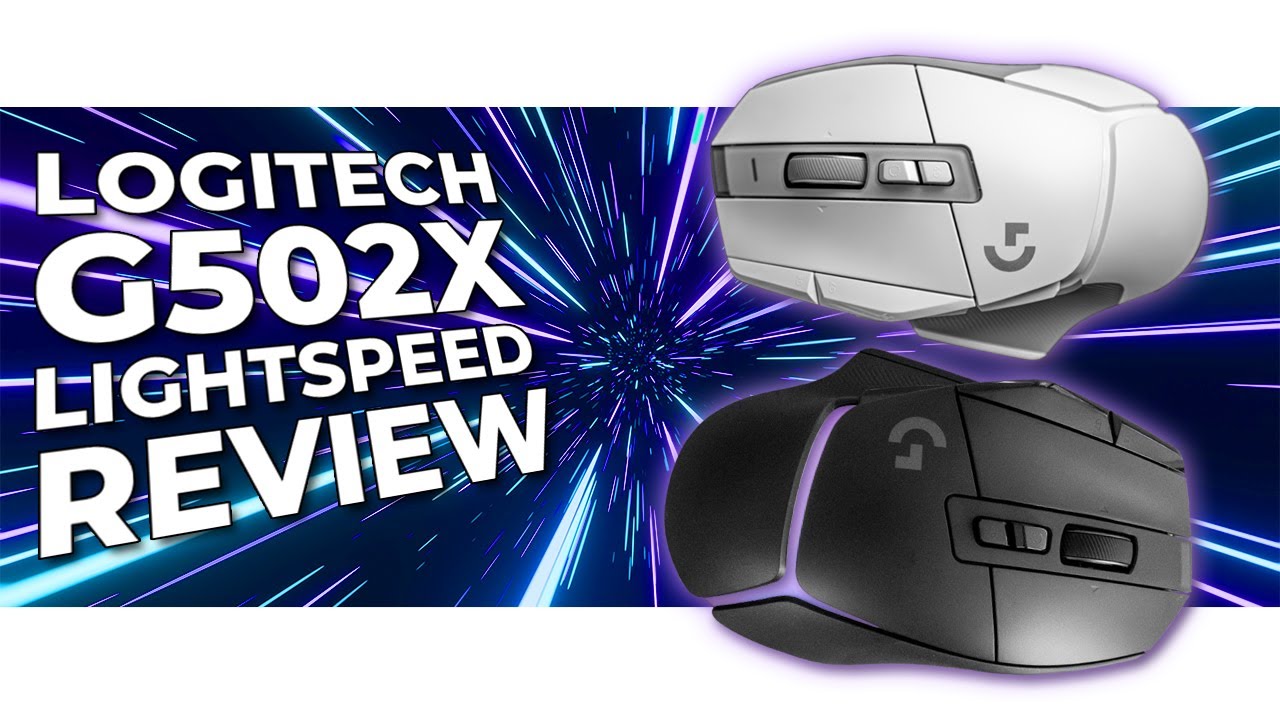 Logitech G502 X PLUS Lightspeed Wireless Gaming Mouse Unboxing - ASMR 